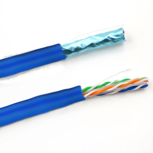 Tùy chỉnh kích thước cat6 FTP Cáp 0.568 + mm Ethernet 4 cặp xoắn PVC Áo khoác Lan mạng dây 305m che chắn cáp thông tin liên lạc - Product Image 5