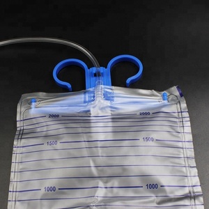 Saco adulto da coleção da drenagem da urina 2000ml PVC Custom HD CE <span class=keywords><strong>Square</strong></span> Infusão Ceftriazone Saco 2g 3 anos CE ISO 513 - Product Image 3