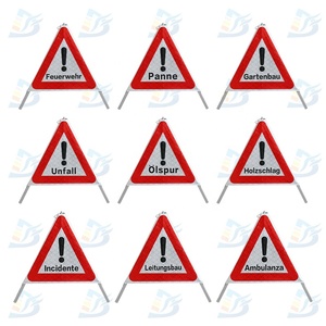 خيمة تحذير من المثلث بشبكة غير عاكسة قابلة للطي خيمة تحذير - Product Image 3