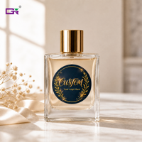 Autocollants ronds personnalisés en feuille d'or, rouleaux d'étiquettes de luxe estampées à chaud et gaufrées pour flacons de parfum et emballages cosmétiques, vente en gros