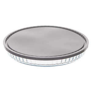 Plat à four en verre avec couvercle 27,8x3,7 cm 1,6 L - Product Image 1