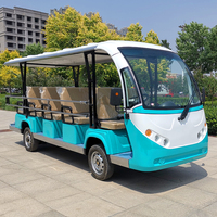 Bus de tourisme électrique sur mesure à 14 places avec certification CEE, vitesse ≤30 km/h, moteur AC 5 kW