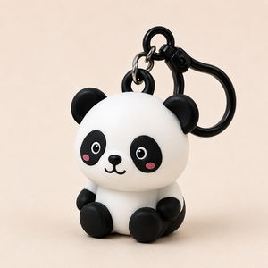 Factory Made Custom <b>Plastic</b> Animal Keychain Cartoon Figure <b>Key</b> <b>Rings</b> <b>Plastic</b> Toy Vietnam Backpack Pendant Decoration Kids Gift - Product Image 3