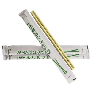Le migliori bacchette stampate personalizzate personalizzate in bambù di fabbrica popolari usa e getta