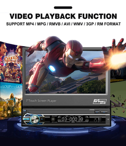 Công Suất Cao Duy Nhất DIN Kính Thiên Văn MP5 Bảng Điều Khiển Phổ Carplay Android Tự Động Phía Sau Xem Gương Liên Kết Khuếch Đại 1-Năm Thẻ SD - Product Image 4