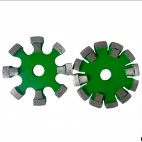 Disque à rainurer professionnel en diamant à rainure en F, soudé au laser, pour la réparation de joints de béton dur et le rainurage des sols, OEM