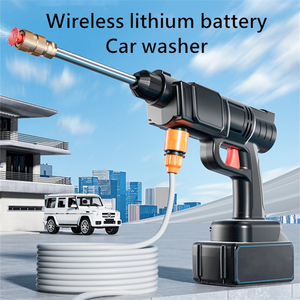 Batteria al litio portatile ad alta pressione <span class=keywords><strong>24V</strong></span> 48V 36V pistola a spruzzo d'acqua per la pulizia senza fili - Product Image 2