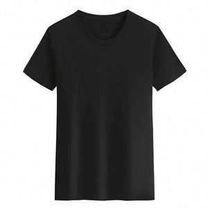 Camiseta de Algodón Lisa con Diseño Personalizado y Logotipo <span class=keywords><strong>OEM</strong></span>, 50% Algodón, 50% Poliéster, Manga Corta, Venta al por Mayor de Joychuang - Product Image 4