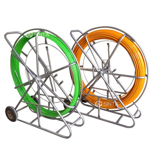 5 - 16mm Conduit en <span class=keywords><strong>fibre</strong></span> de verre Push Pull Optique Threader <span class=keywords><strong>Fibre</strong></span> Optique Câble Conduit Rodder - Product Image 5