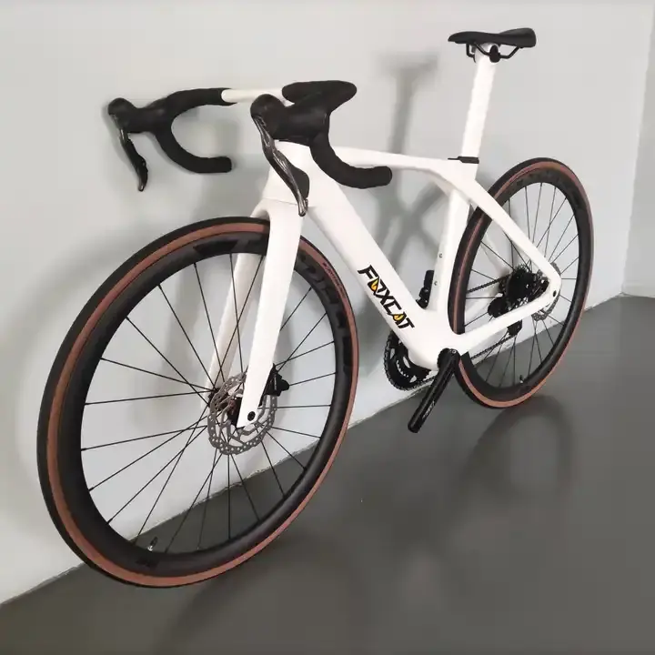 Bici da strada bicicletta carbonio freno a disco 22/ 24 velocità ingranaggio elettrico professionale bici da strada in vendita ciclo 700C a buon mercato carbonio Roadbike