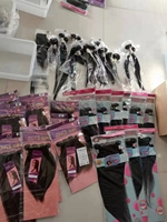 Lot de Cheveux Brésiliens avec Closure – Pack Économique de Cheveux Humains Brésiliens en Gros avec Closure en Dentelle 4x4 et 5 Bundles