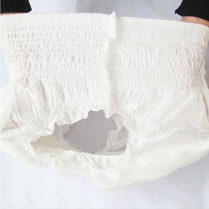 Couches pour adultes ultra-épaisses taille moyenne en carton, couches/culottes d'apprentissage pour adultes en gros, culottes d'apprentissage magiques en tissu non tissé imprimé - Product Image 4