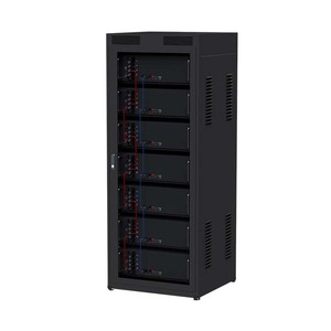 แบตเตอรี่ลิเธียมไอรอนฟอสเฟต 48V200/100AH แบบต่อพ่วงได้ในตู้ สำหรับติดตั้งบนแร็คโซลาร์เซลล์ ใช้เป็นสถานีฐานสื่อสาร สำรองพลังงาน 5 กิโลวัตต์ชั่วโมง - Product Image 1
