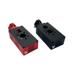 RJXHOBBY RJX 30/35mm Aluminum Motor Mount with Carbon Tube <b>Clamp</b> Fixing Base Carbon Fiber Tube Connector for Drone <b>Frame</b> - Product Image 3