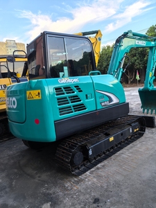 Fabriqué au Japon, mini-excavatrice d'occasion Kobelco SK60-8 d'origine, 6 tonnes, modèle 2025, puissance de 100 kW, testée et inspectée, à vendre - Product Image 3