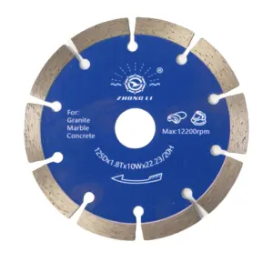 Sharp 125mm 5'' Inch Dry Cut Concrete Granite Marble Circular Saw Cutting Blade Concrete Diamond Blades