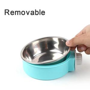 Fournitures et équipement pour animaux de compagnie les plus vendus fabriqués en Chine Mangeoire en bois pour animaux de compagnie Mangeoire en acier inoxydable pour chiens - Product Image 2