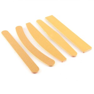 <span class=keywords><strong>Lime</strong></span> <span class=keywords><strong>a</strong></span> Ongles 100/180 Grit Gold Limes à ongles Forme droite Taille 7 "Bord rond Double face Bord rond 180/240 Grit <span class=keywords><strong>Lime</strong></span> à ongles - Product Image 6