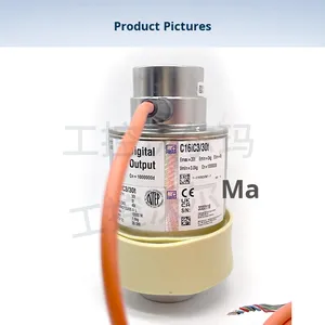 โหลดเซลล์แบบคอลัมน์ดิจิตอล HBM รุ่น C16IC3/30T/20T/40T/60T ความแม่นยำ 0.5% แรงดันไฟฟ้า 5-15V - Product Image 2