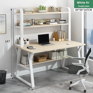 Escritorio de Oficina Moderno de Madera Simple de Alta Calidad, Buen Precio, Madera Sólida y Panel para Estudio o Trabajo, Muebles para el Hogar - Product Image 6