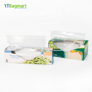 Bolsa de Polietileno con Cierre Bagmart, Bolsa con Cierre Hermético de Grado Alimenticio LDPE, Bolsa con Doble Cierre Reutilizable - Product Image 3