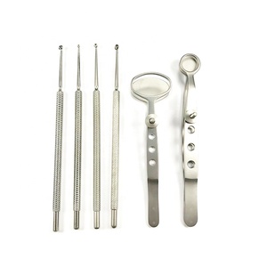 Aço inoxidável 12pcs Chalazion Instrumento Set para Cirurgia Oftálmica com Esterilização Box Case - Product Image 3