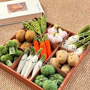 Yanglu pur fait à la main fruits et légumes mouton feutre pendentif Collection sac suspendu bricolage accessoires décoratifs accessori - Product Image 3