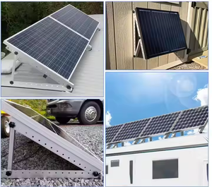 Vente en gros Kit trépied triangulaire réglable <span class=keywords><strong>solaire</strong></span> en aluminium pour le montage de panneaux solaires à système <span class=keywords><strong>plat</strong></span> - Product Image 6