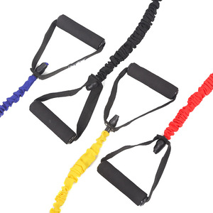 Bande de Résistance Hui An, Corde Élastique d'Exercice, Équipement de Fitness pour le Remodelage Corporel, Orange, Violet, Jaune, Noir - Product Image 1