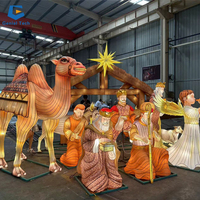 JFL-23 usine de haute qualité personnalisé thème Figure lanterne jésus Christ Festival lanterne