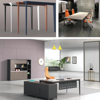 Cadre de bureau électrique réglable en hauteur blanc moderne et durable, en aluminium, pour poste de travail, mobilier de bureau, Guangdong