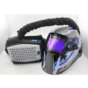 Equipo Purificador de Aire Solar de Bajo Ruido HMT con Casco de Soldadura de Oscurecimiento Automático y Visión de Color Real PAPR - Product Image 1