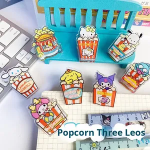 Cho Sanrio dễ thương phim hoạt hình trang trí bỏng ngô <span class=keywords><strong>Clip</strong></span> Acrylic PP Lưu ý niêm phong Ins sinh viên <span class=keywords><strong>Clip</strong></span> làm bằng nhựa bền - Product Image 1