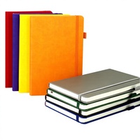 Cuaderno de Notas Personalizado de Alta Calidad para Oficina, con Forro, Impresión Personalizada, Cubierta de Cuero PU, Encuadernación Cosida, Tapa Dura A5, con Logotipo