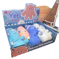 Jouet anti-stress Monstre des neiges en TPR, souple et à récupération lente, figurine mignonne de dessin animé, cadeau pour filles de 14 ans et plus