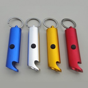 Mini Keychain Oval <b>Led</b> <b>Flashlight</b> With Bottle Opener For Outdoor Camping And Hiking 148 Mmah Battery White Light EDC <b>Flashlight</b> - Product Image 3