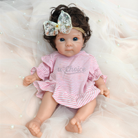 Exquis 12 pouces Silicone Reborn Baby Doll avec des cheveux courts enracinés à la main réaliste à collectionner réaliste nouveau-né jouet cadeau