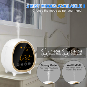 Diffuseur d'huiles essentielles WiFi intelligent fonctionne avec l'application <span class=keywords><strong>Alexa</strong></span> et <span class=keywords><strong>Google</strong></span> Home Phone et commande vocale, diffuseur de brume fraîche ultrasonique de 200ml - Product Image 4