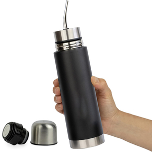 Termo para Yerba <span class=keywords><strong>Mate</strong></span>, Frasco de Vacío de Acero Inoxidable, Kit <span class=keywords><strong>Mate</strong></span> Argentino - Product Image 1
