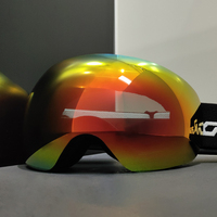 Yijia optique femmes hommes Snowboard sport Googles OEM Logo personnalisé OTG sans cadre rétro Anti-buée lunettes de neige lunettes de ski