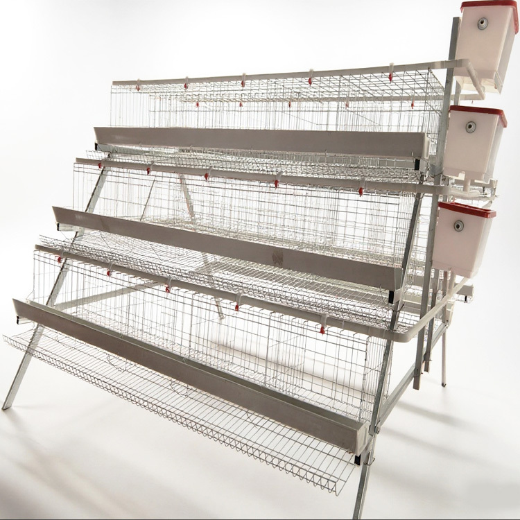 3 Tier 5 Door Galvanized Layer