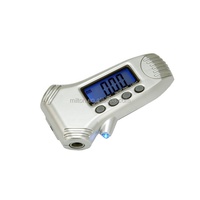 Pengukur tekanan ban 3 In 1, pengukur tekanan ban, Manometer, penguji barometer, LCD Digital, pengukur kedalaman ban