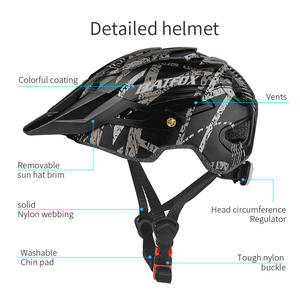 <span class=keywords><strong>Casco</strong></span> de Ciclismo Ultraligero para Bicicleta de Montaña, Material PC+EPS, Diseño Integral, Ajustable, Protección Neutral - Product Image 2
