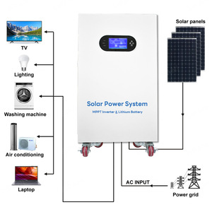 5KW Wall-Mounted Standing Solar PV Power Energy Storage All-In-one Lithium <b>Iron</b> Phosphate Battery ZLWMS-O-004 Power Energy Stora - Product Image 3