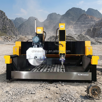 Routeur CNC multifonctionnel JK-3030 pour la sculpture sur pierre, la découpe de marbre et de granit, et le traitement de sculptures rondes
