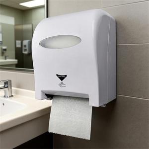Aolq מסחרי עמיד למים קיר רכוב שירותים מלון ג 'מבו לגלגל חשמלי מגע אוטומטי חיתוך נייר מגבת נייר - Product Image 1