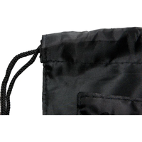 Pochette à cordon promotionnelle sac à provisions en nylon polyester coloré sac à dos à cordon non tissé logo personnalisé disponible