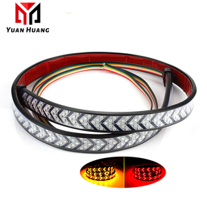 Bande lumineuse LED pour hayon de camionnette DC 9-30V, compatible 12V/24V, flexible, avec feux de circulation/clignotants/feux de freinage/feux de <span class=keywords><strong>recul</strong></span> - Product Image 1