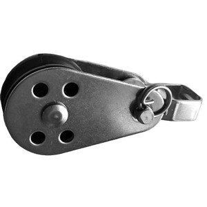 Polea de acero inoxidable de 25 mm de diámetro con rodamiento para almacenamiento de cuerda de kayak y protección contra el desgaste - Product Image 5