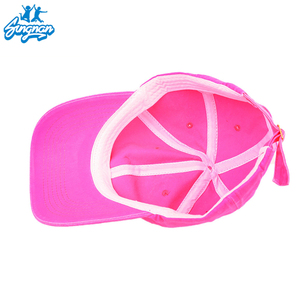 남여 공용 하이 퀄리티 네온 형광 야구 모자 사용자 정의 로고 스트리트웨어 스냅 백 모자 손 자수 - Product Image 4